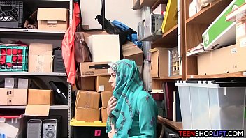 Arab Teen Shoplifter Caught And Fucked By Security free video