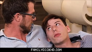 Stepdad Helps Twink Stepson Feel Better After He Has A Bad Day - Alex Killian free video