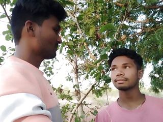 Indian Forest Jungle Gay Kissing. Hindi Voice free video