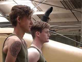 Army Recruits Mickey Taylor And Leo Rain Fuck Colby Parker free video